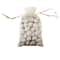 15 Packs: 12 ct. (180 total) Large Ivory Organza Favor Bags by Celebrate It&#x2122; Occasions&#x2122;